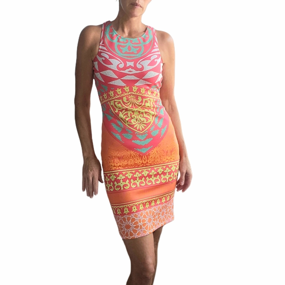 HALE BOB Scuba Bodycon Mini Dress
